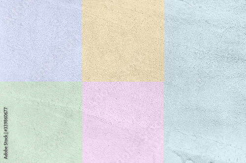 Mixed color concrete backgrounds