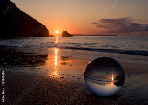 Sunrise on the beach