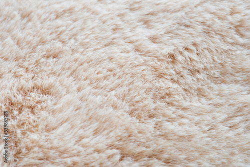 Cream fur background