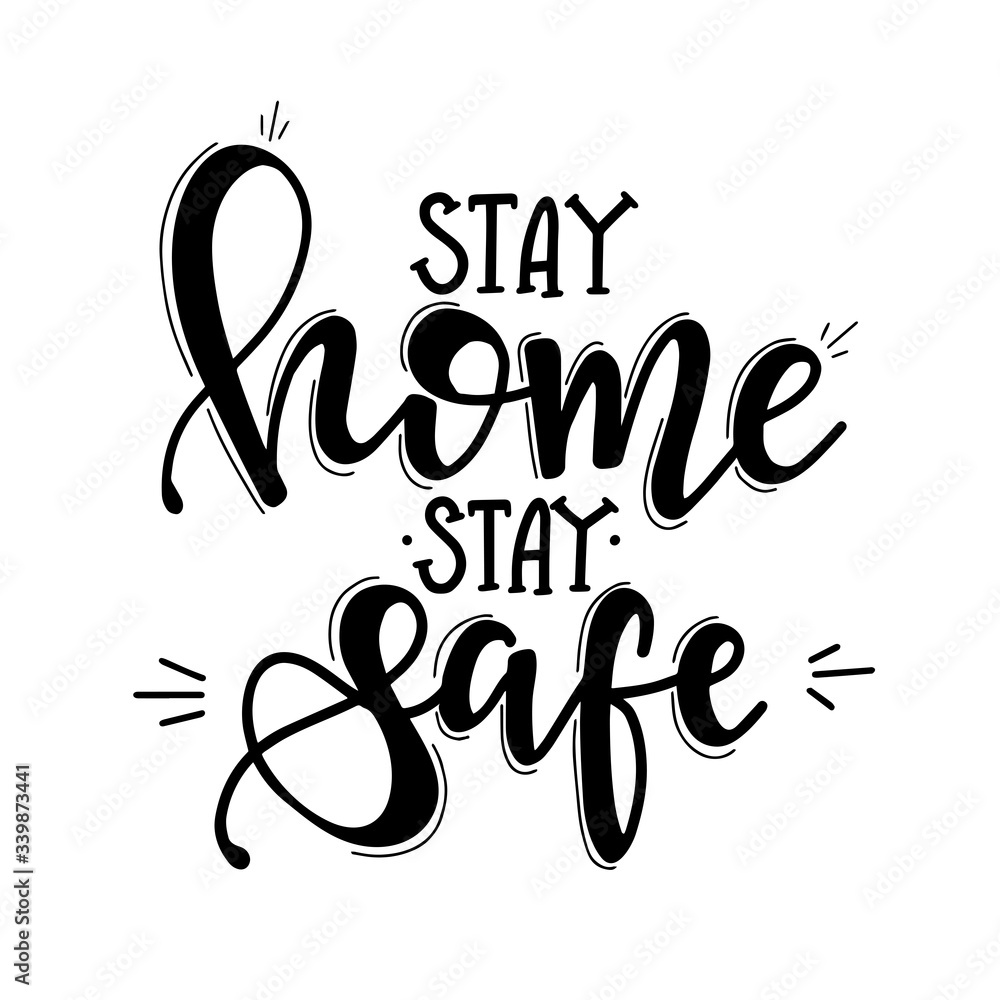 Isolated vector phrases on white background. Coronavirus epidemic concept. Isolated vector phrases on white background. Coronavirus epidemic concept.