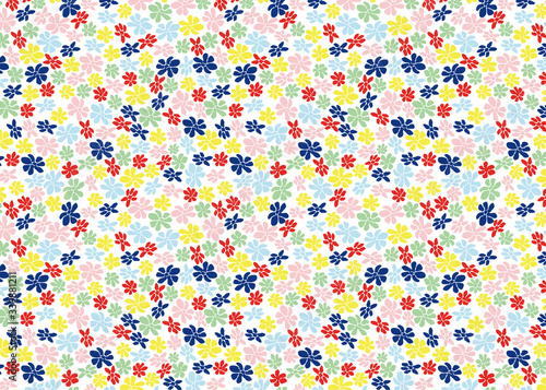 abstract background with flower 