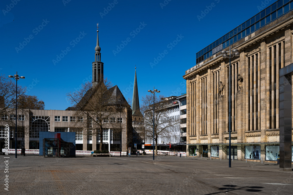 Fototapeta premium Śródmieście Dortmundu
