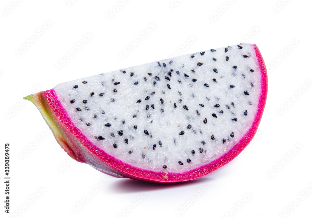 dragon fruit isolated on white background dragon fruit isolated on white background