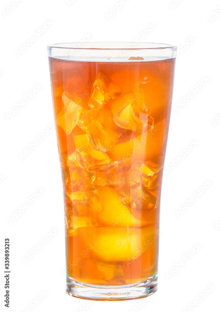 clipping path ice tea isolated on white background clipping path ice tea isolated on white background
