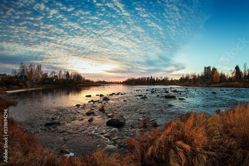 Autumn By The River Bend