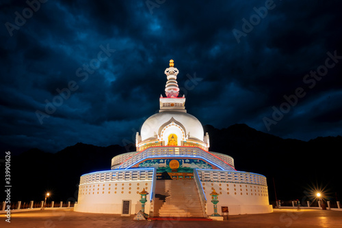 Ladakh, Shanti Stupa photo