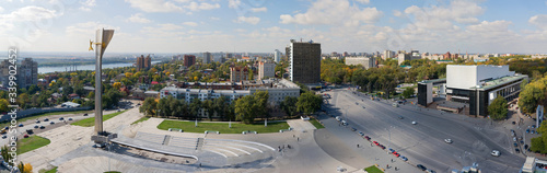 Фотография Panorama of the Theater square in Rostov-on-Don, 2008.