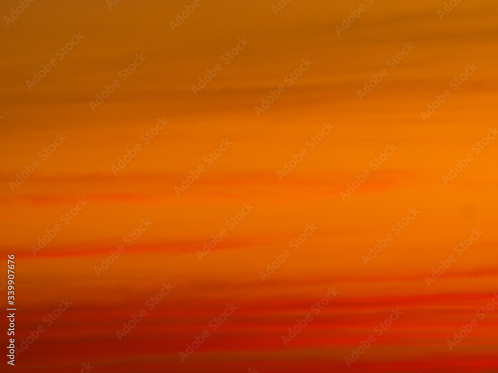 Obraz premium Dusk sky, Evening colorful sky dramatic and wonderful.