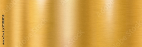 Golden brushed metal surface