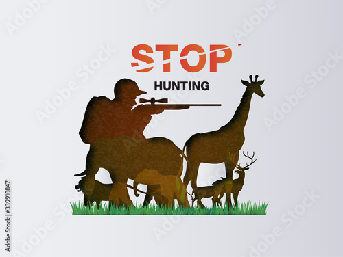 stop hunting animal