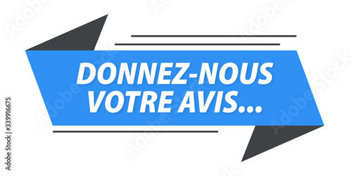 donnez-nous votre avis bannière