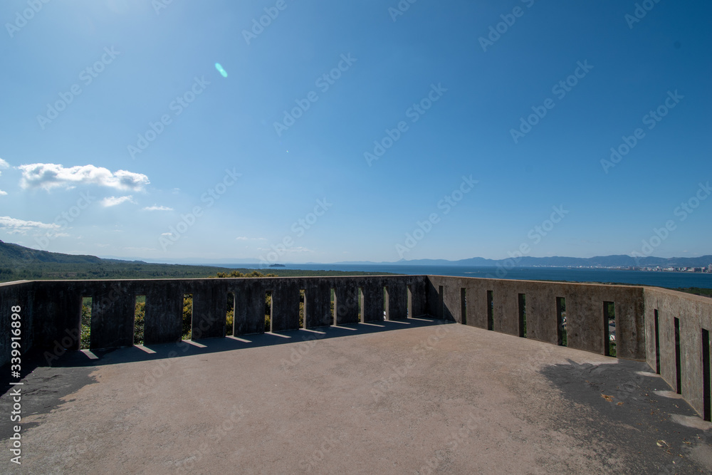 Fototapeta premium 桜島展望台