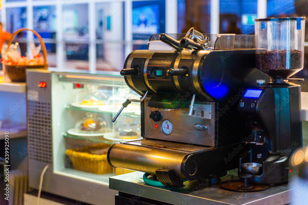 Fototapeta premium Coffee Shop Cafeteria Restaurant Service Concept