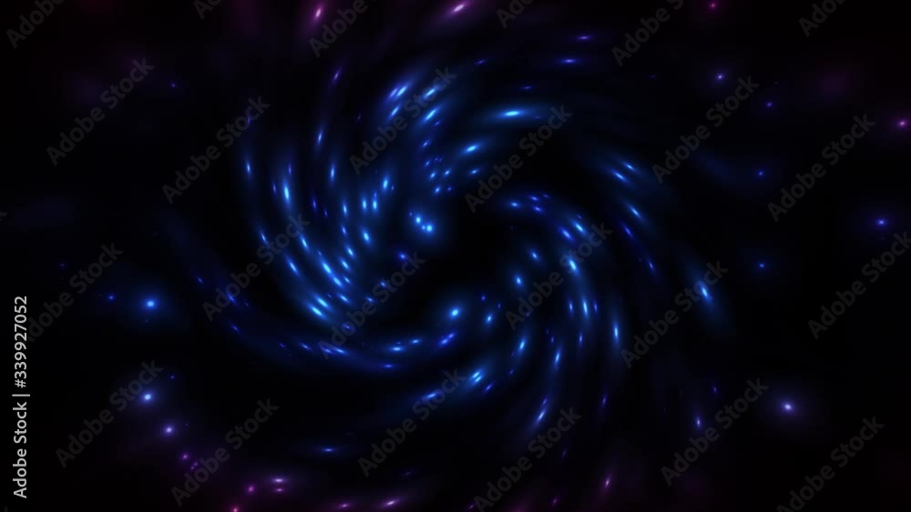 Abstract Halloween Fantasy Witchcraft Storm Fx Background/ 4k animation of an abstract fantasy background with magic particular smoke maelstrom seamless looping