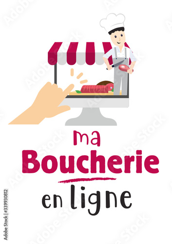 Achat en ligne : boucherie