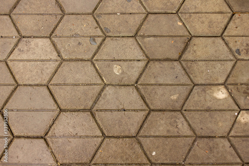 gray rectangular tile blocks for sidewalk footpath background