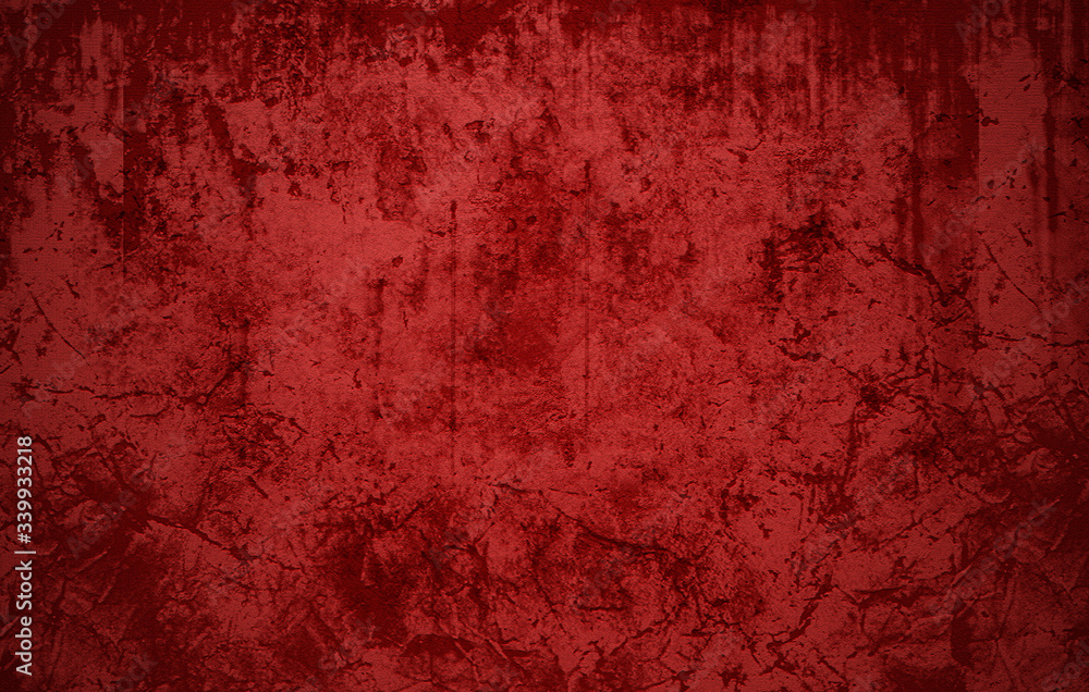 Grunge red concrete wall. abstract Background.