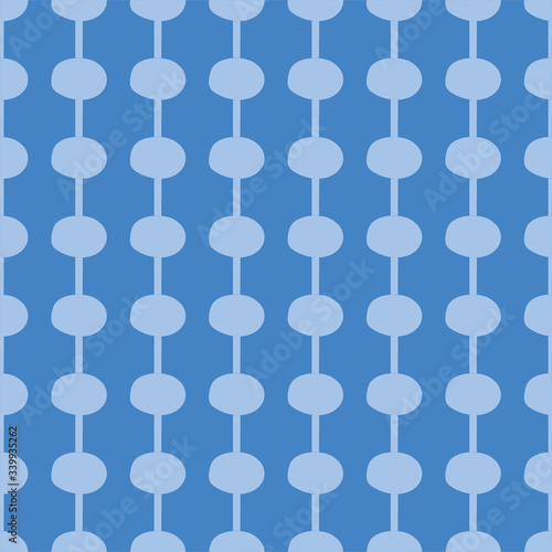 retro circle seamless vector pattern