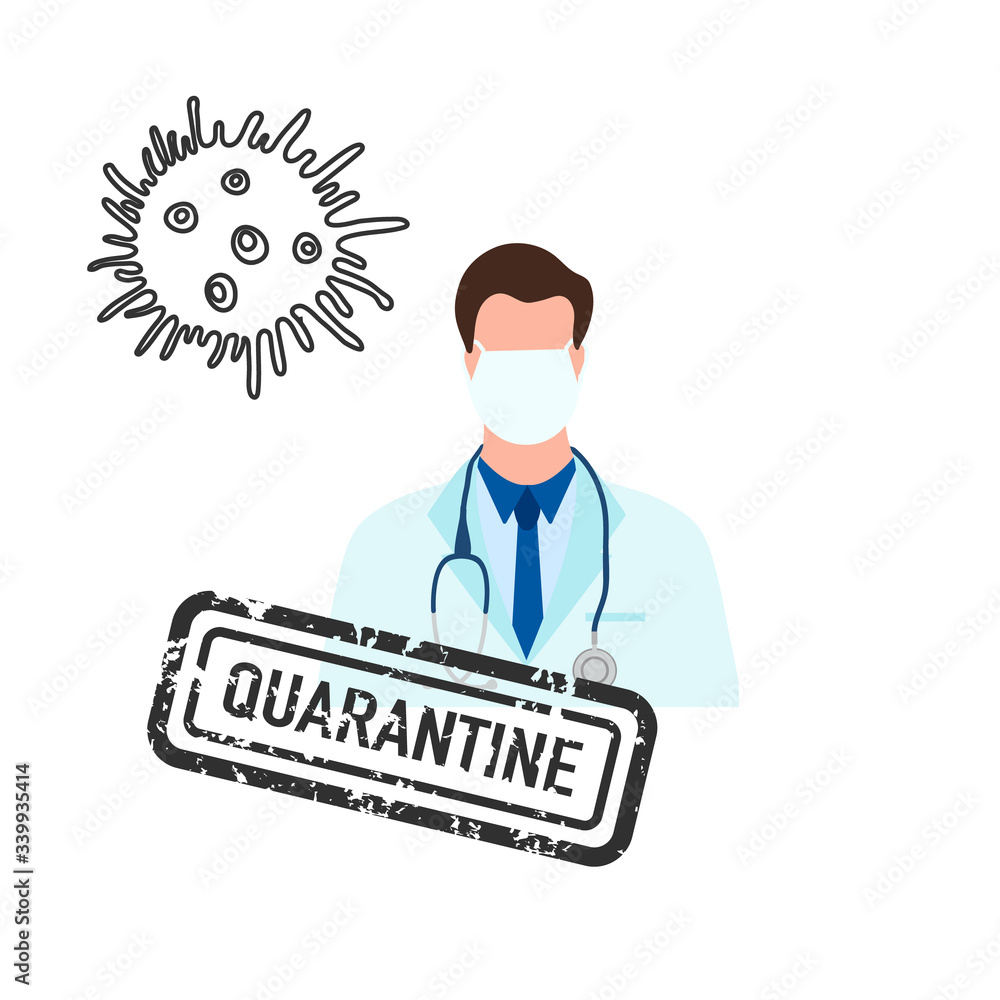 Coronavirus Doctor Quarantine COVID-19 Health care Coronavirus Doctor Quarantine COVID-19 Health care