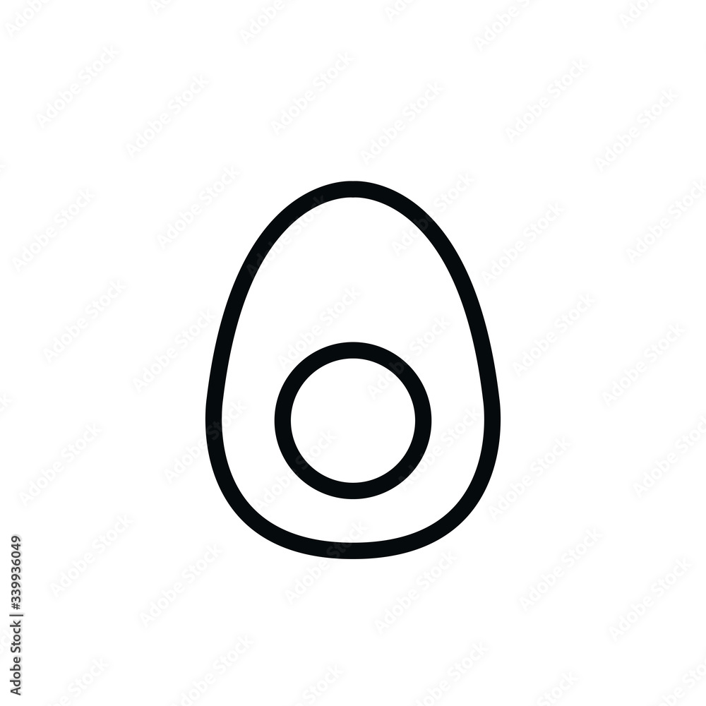 avocado vetor icon avocado vetor icon