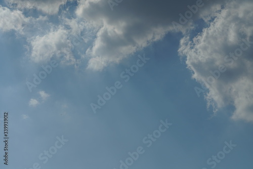 Cloudy sky without contrails © darknightsky