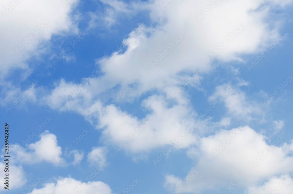 blue sky background. Natural white clouds background. blue sky background. Natural white clouds background.