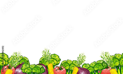 Vegetable border