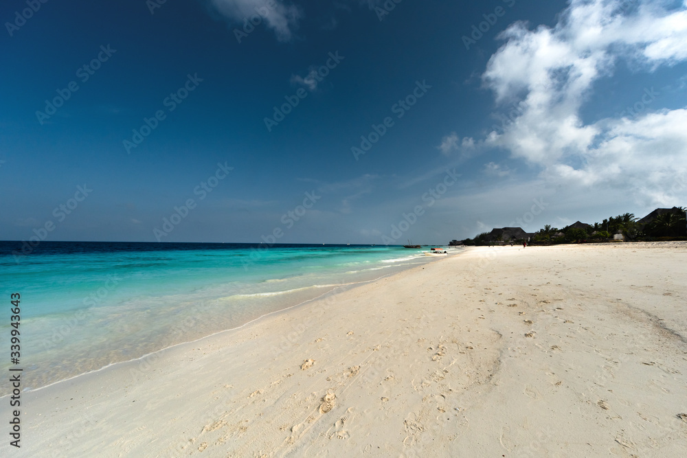 Zanzibar beach Nungwi beach in Zanzibar tanzania