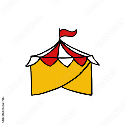 circus doodle icon © chernous