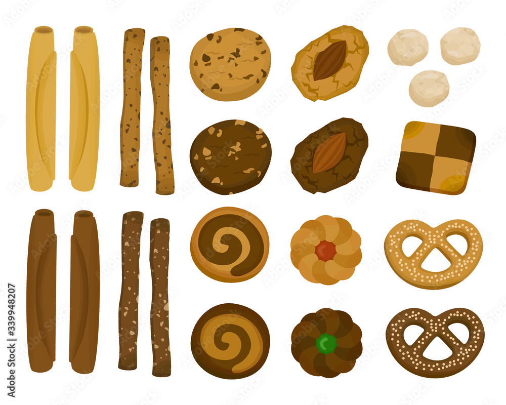 イラスト クッキー Stock Vector Adobe Stock