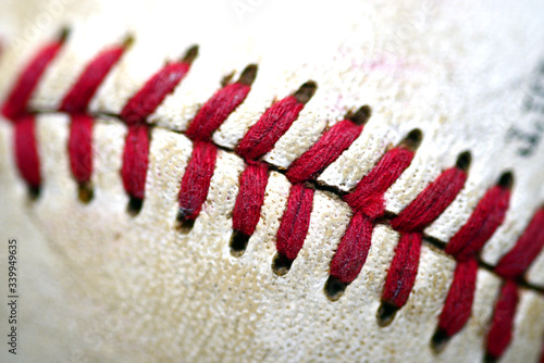 Baseball macro detail