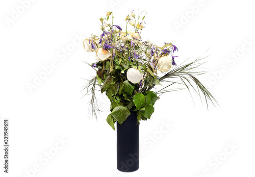 withered flower bouquet