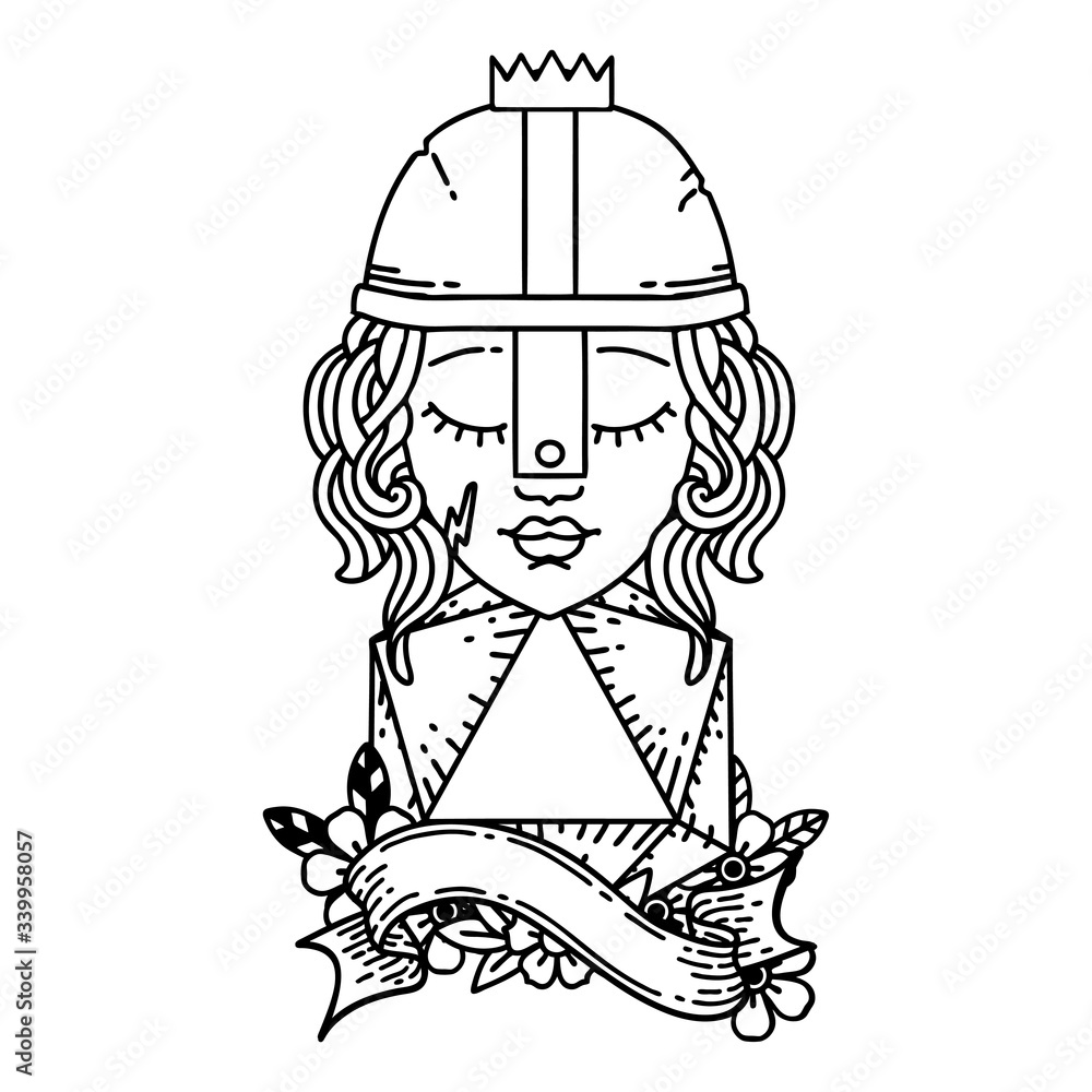 human fighter with natural twenty dice roll illustration human fighter with natural twenty dice roll illustration