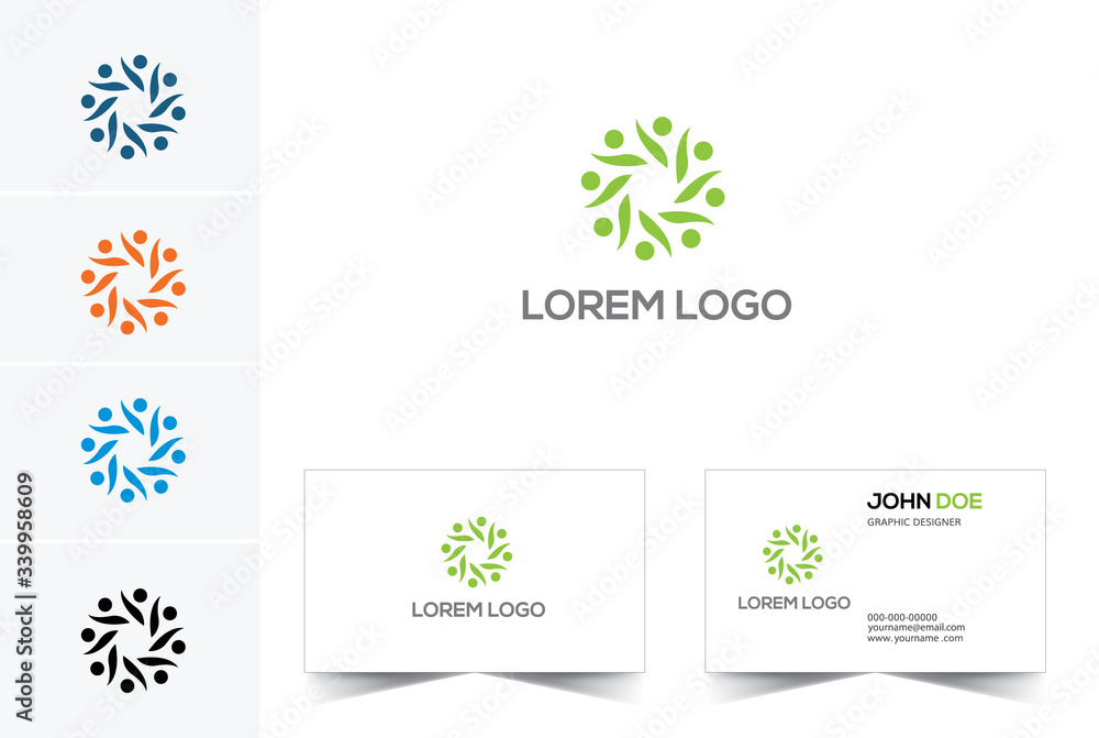 Medical, health, yoga logo business card design. Medical, health, yoga logo business card design.