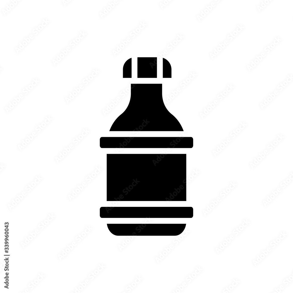 bottle water icon vector design template bottle water icon vector design template