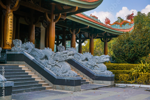 Ben Duoc Temple (Den Ben Duoc), Cu Chi Tunnel, Ho Chi Minh, The historic district revolutionary beside Cu Chi tunnel, a famous base of revolutionary Vietnam before 1975 photo