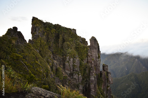 The Pinnacles cliff in Coromandel Forest Park