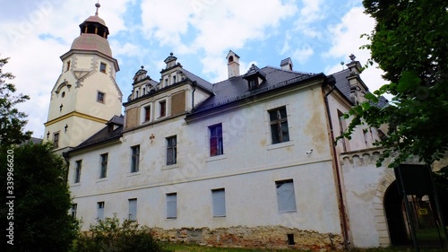 Pałac w Dąbrowie Niemodlińskiej, Polska