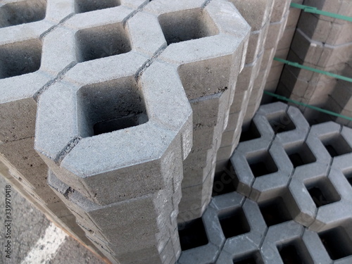 Turf Grass Block Paving Stones