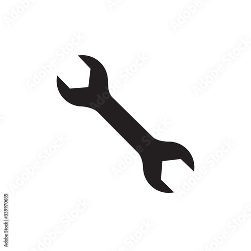 wrench icon vector design template