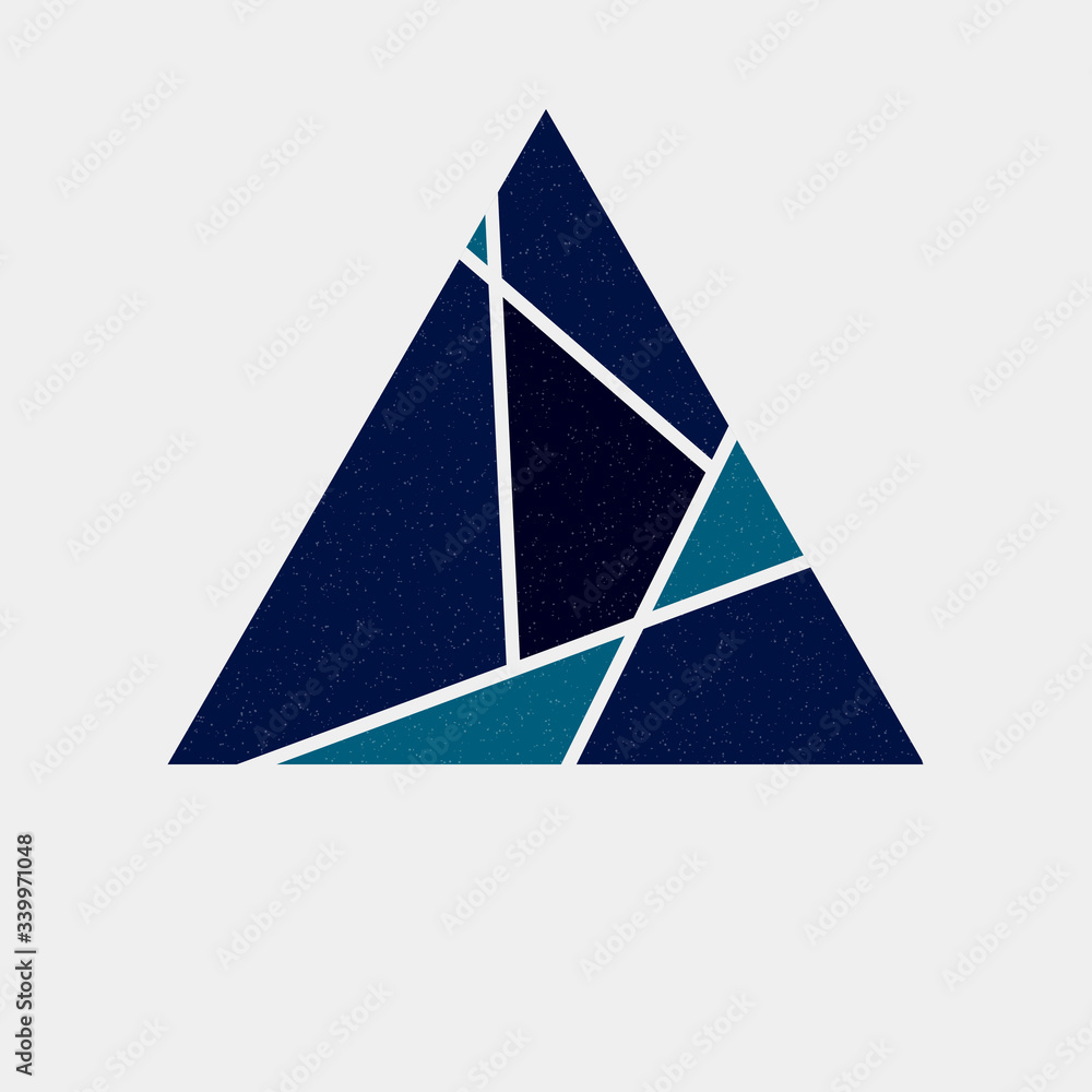 Mondrian style art colorful logo design illustration Mondrian style art colorful logo design illustration