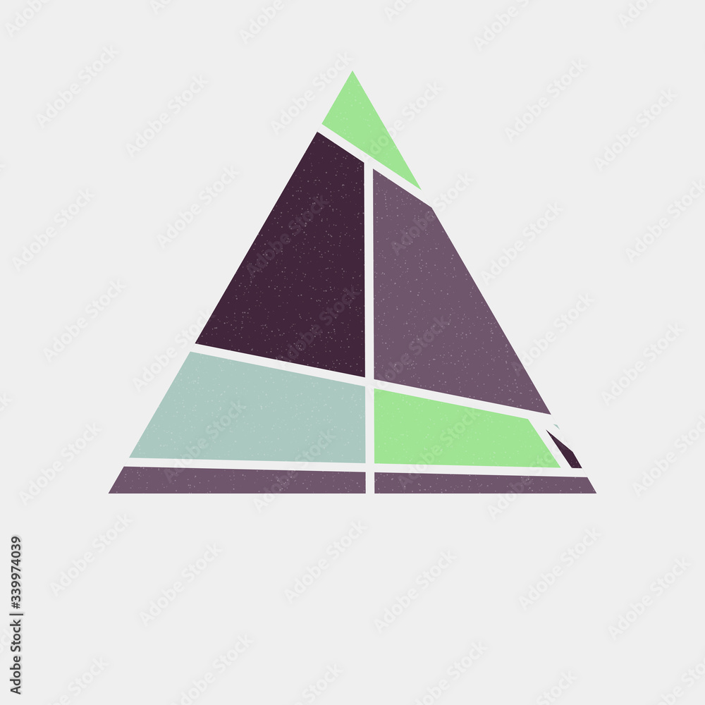 Mondrian style art colorful logo design illustration Mondrian style art colorful logo design illustration