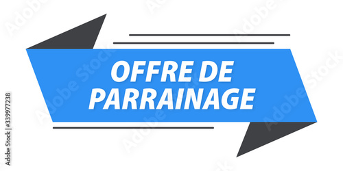 offre de parrainage bannière