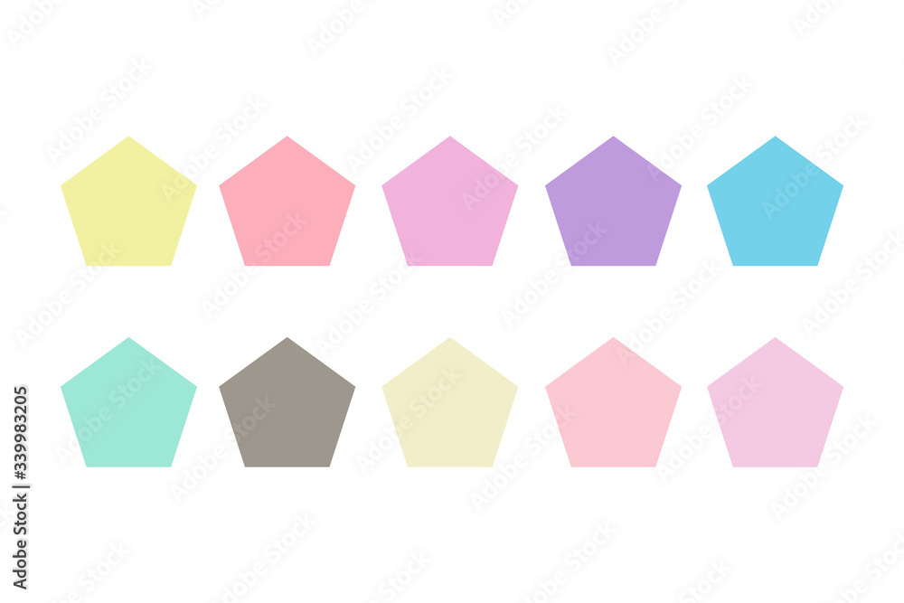 set of vector labels set of vector labels