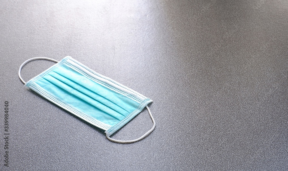 Preparation of a face mask for protecting infection from the flu, coronavirus and other viruses. Preparation of a face mask for protecting infection from the flu, coronavirus and other viruses.