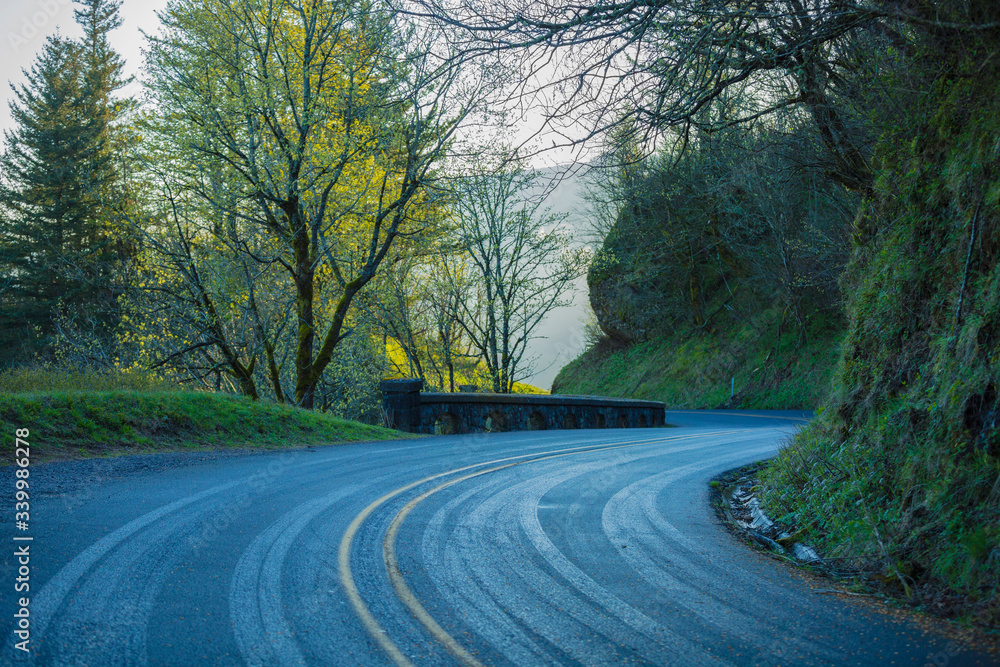 Fototapeta premium Oregon scenic highway