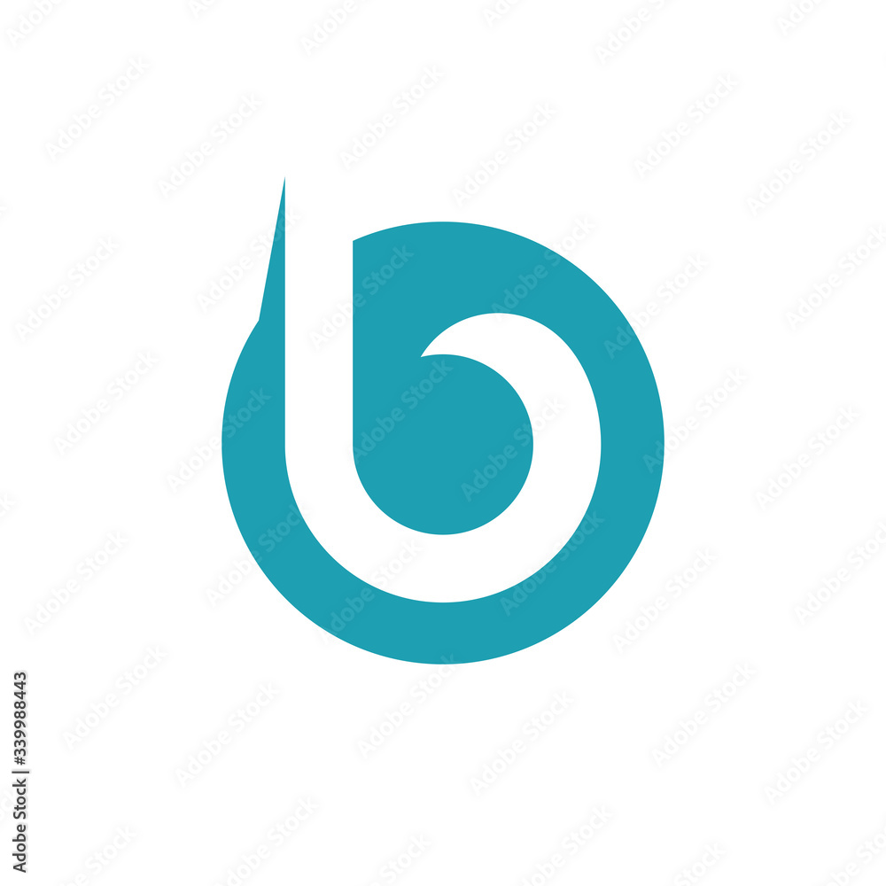 Initial letter B, B Letter Logo Template vector icon illustration Initial letter B, B Letter Logo Template vector icon illustration