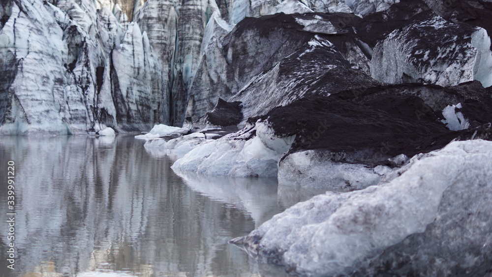 Jezioro lodowcowe Stock Photo Adobe Stock