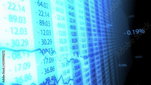Coronavirus Economic Crisis : stock market wallstreet Crash