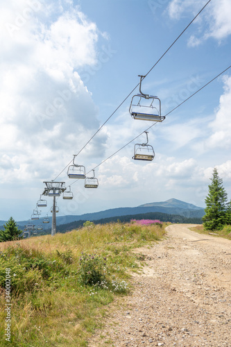 Ski Lift Landscape